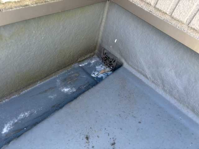 排水口まわりの汚れ